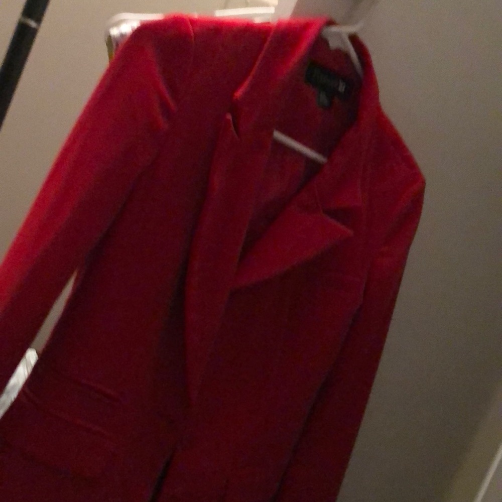 Forever 21 red blazer